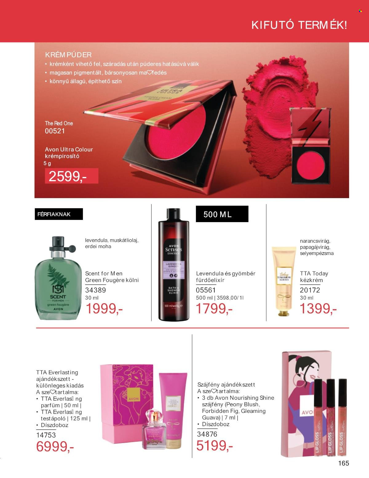 Avon akciós újságok - 2025.09.01 - 2025.09.30. Oldal 165