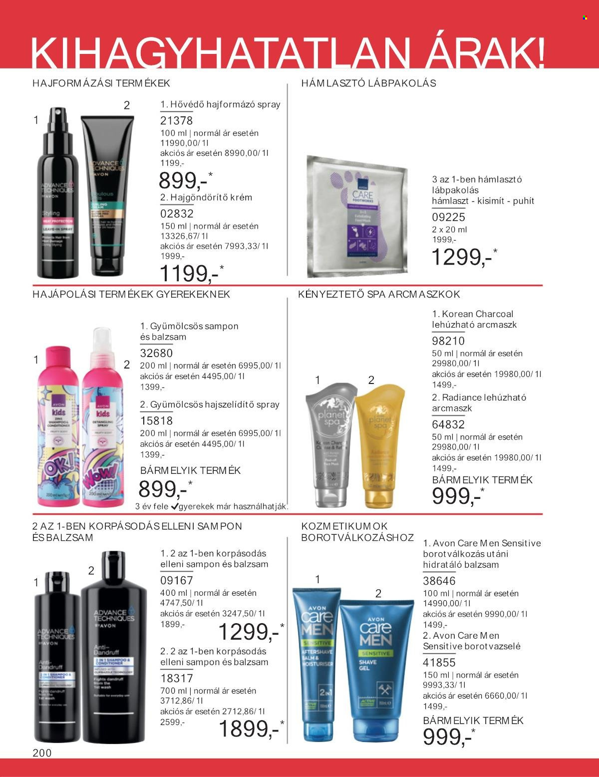 Avon akciós újságok - 2025.09.01 - 2025.09.30. Oldal 200