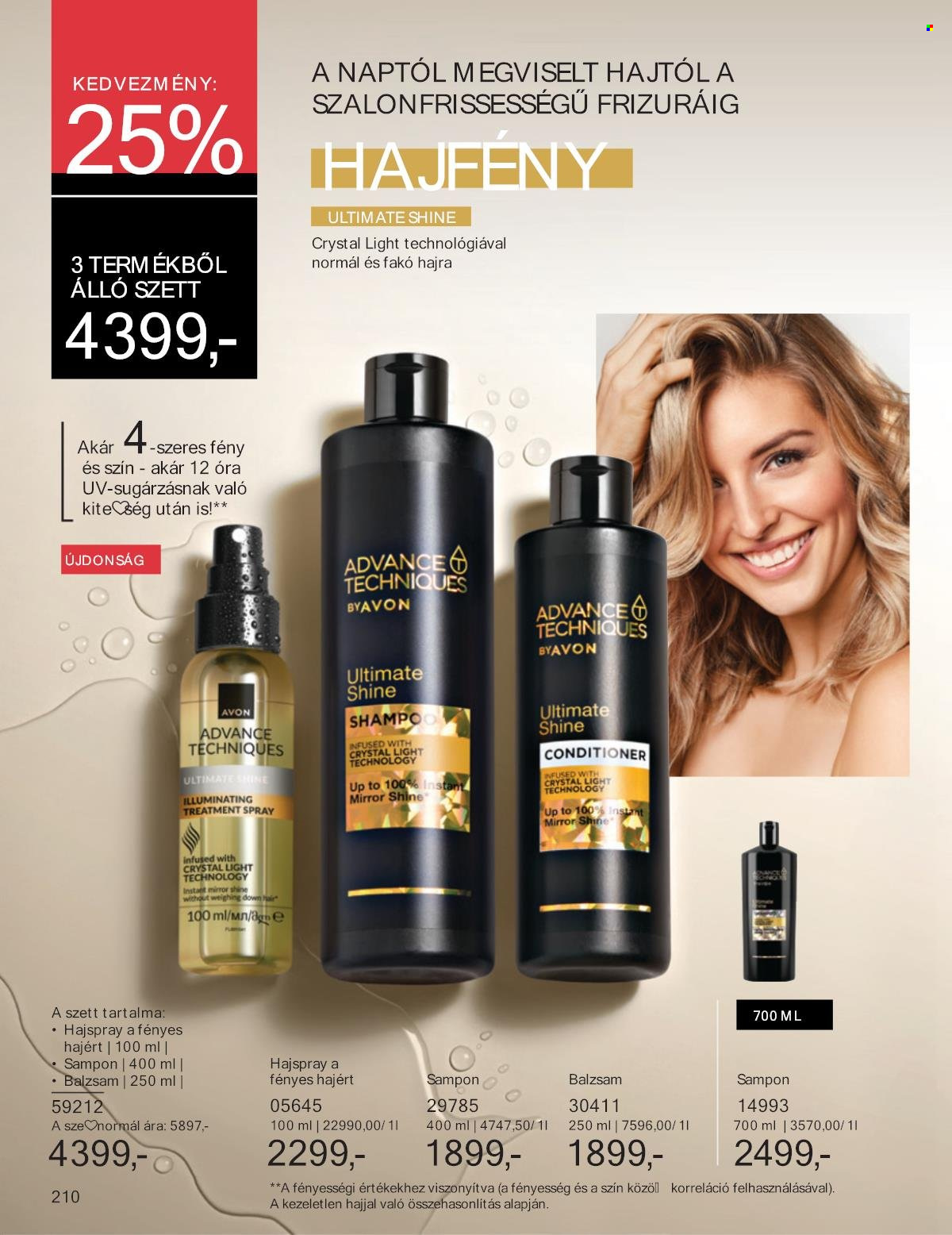 Avon akciós újságok - 2025.09.01 - 2025.09.30. Oldal 210