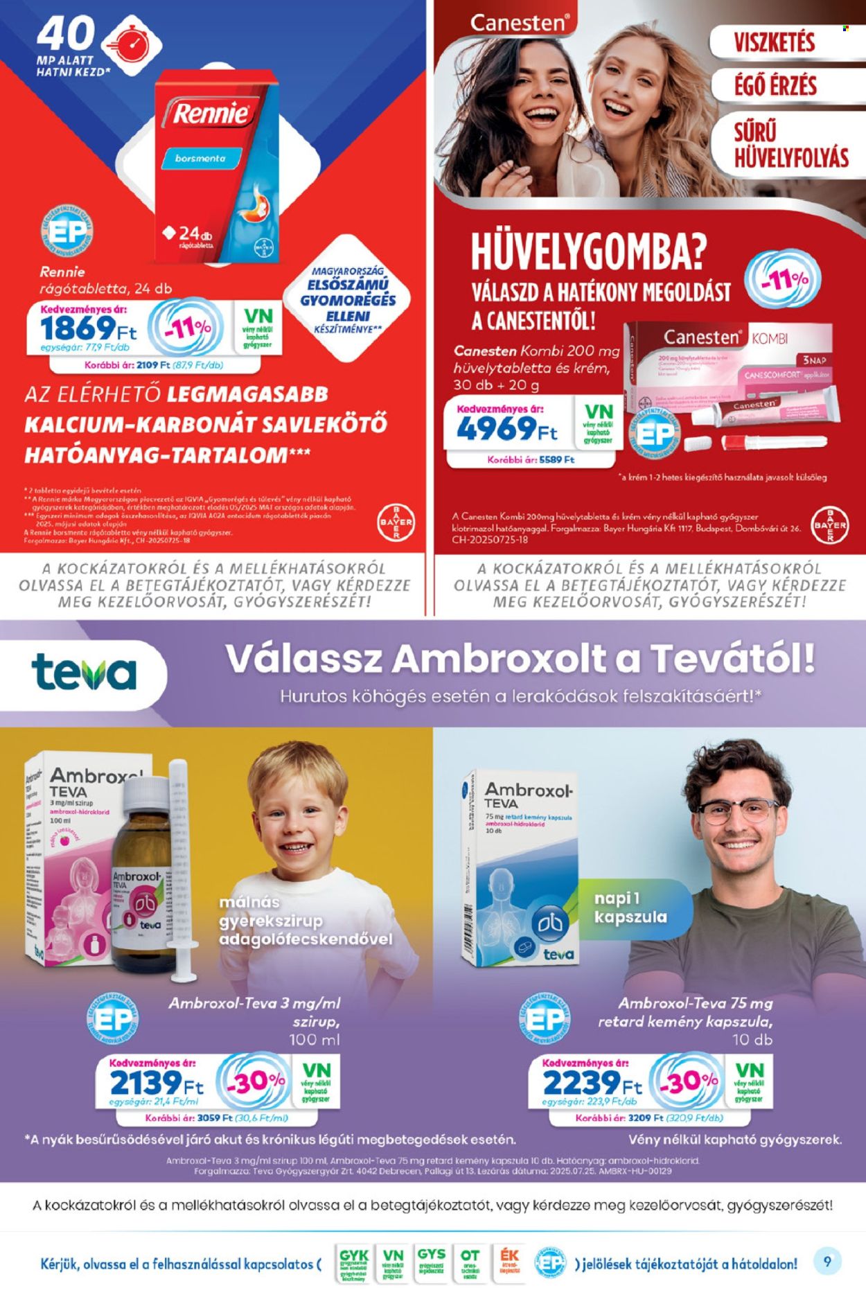Gyöngy Patikák akciós újságok - 2025.09.01 - 2025.09.30. Oldal 9