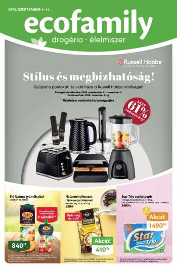 Újság EcoFamily - 2025.09.04 - 2025.09.14.