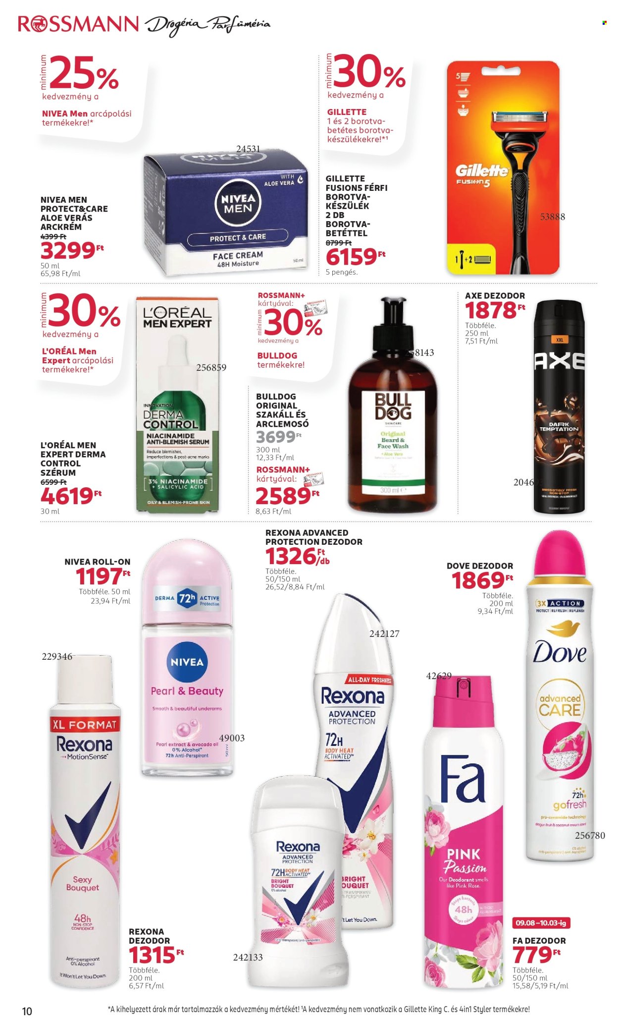 Rossmann akciós újságok - 2025.09.08 - 2025.09.19. Oldal 10