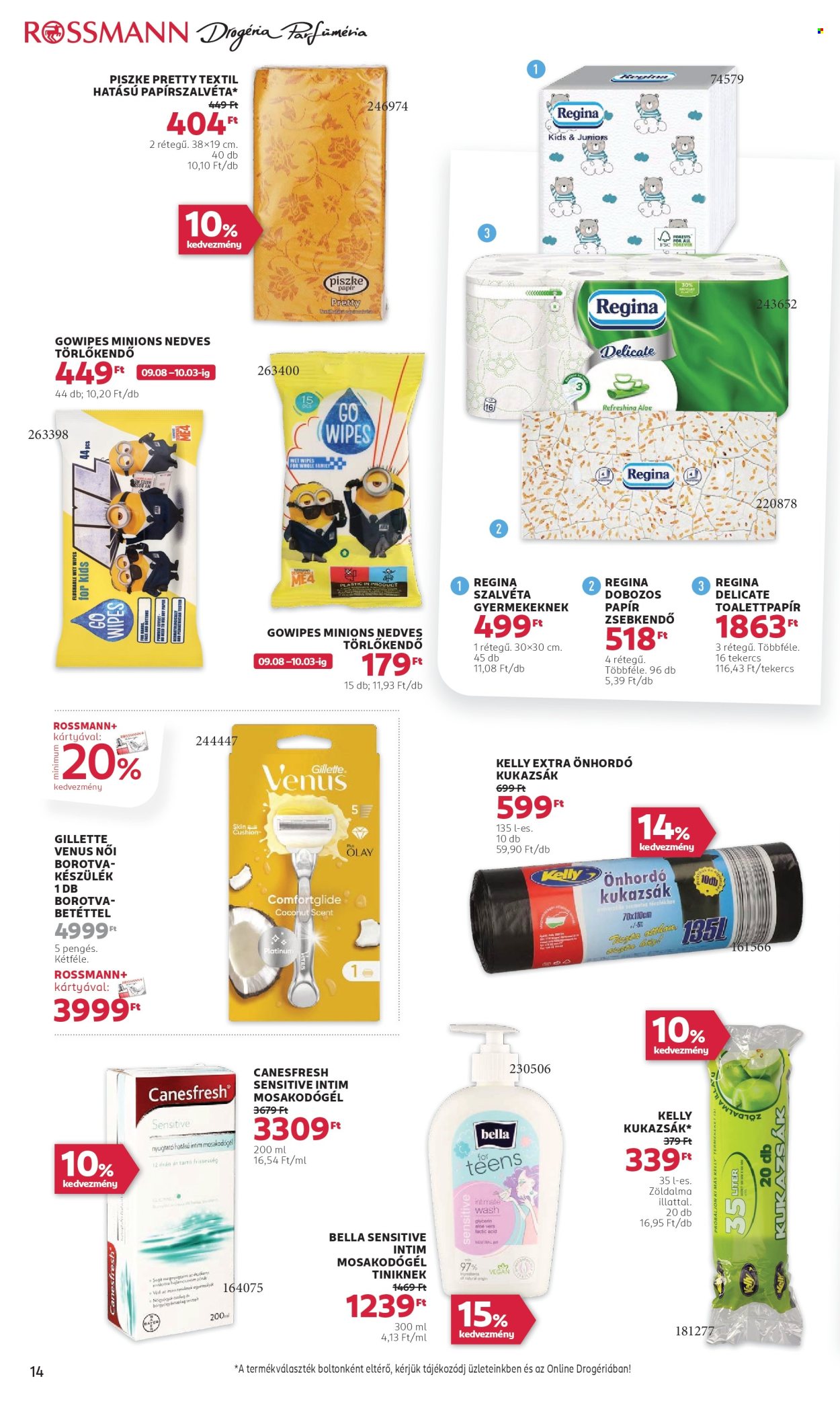 Rossmann akciós újságok - 2025.09.08 - 2025.09.19. Oldal 16