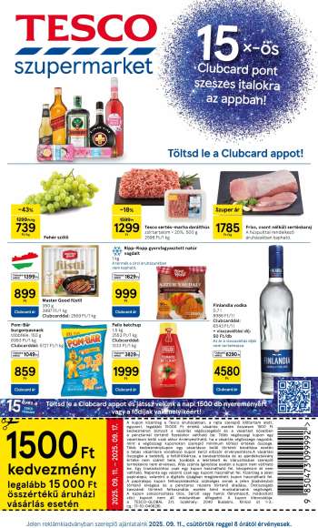 Újság TESCO - 2025.09.11 - 2025.09.17.