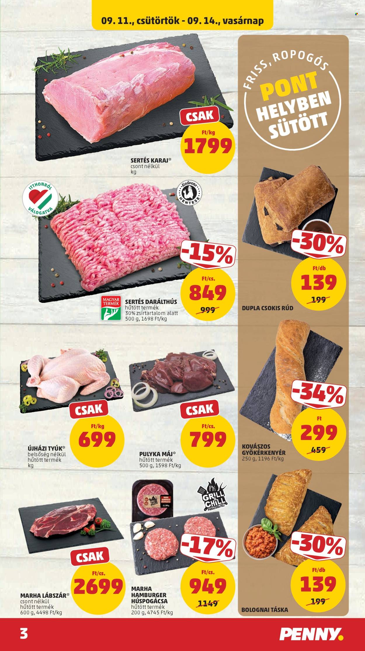 Penny Market akciós újságok - 2025.09.11 - 2025.09.17. Oldal 3