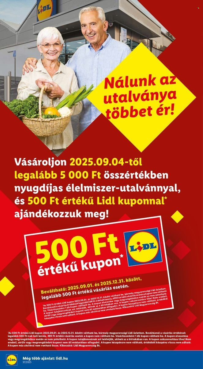 Lidl akciós újságok - 2025.09.11 - 2025.09.17. Oldal 2