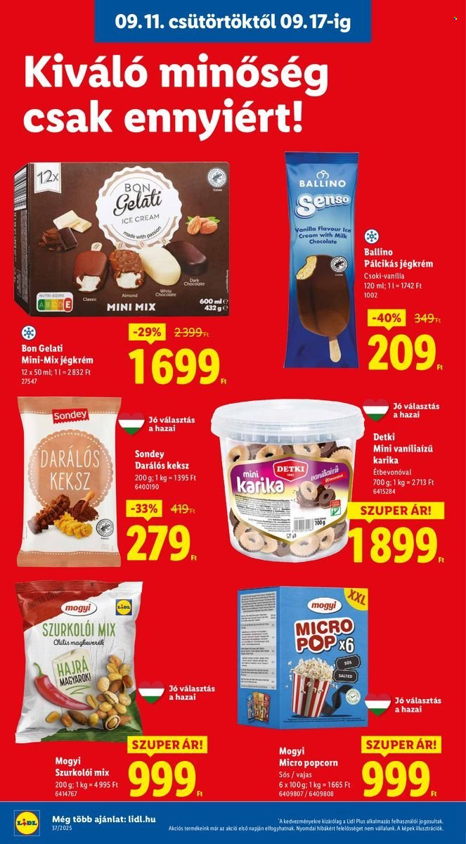 Lidl akciós újságok - 2025.09.11 - 2025.09.17. Oldal 16