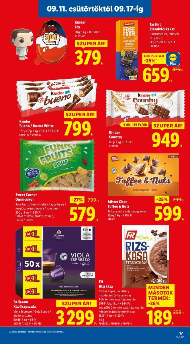 Lidl akciós újságok - 2025.09.11 - 2025.09.17. Oldal 17