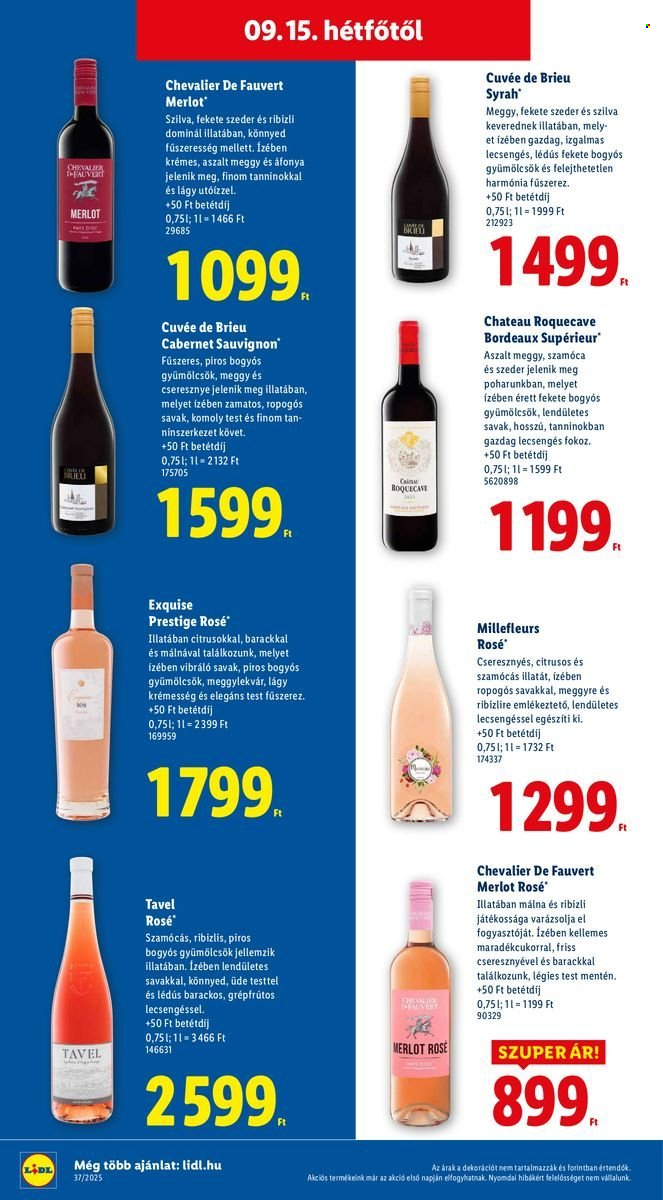 Lidl akciós újságok - 2025.09.11 - 2025.09.17. Oldal 64