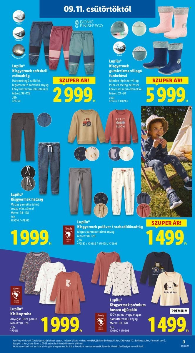 Lidl akciós újságok - 2025.09.11 - 2025.09.17. Oldal 3