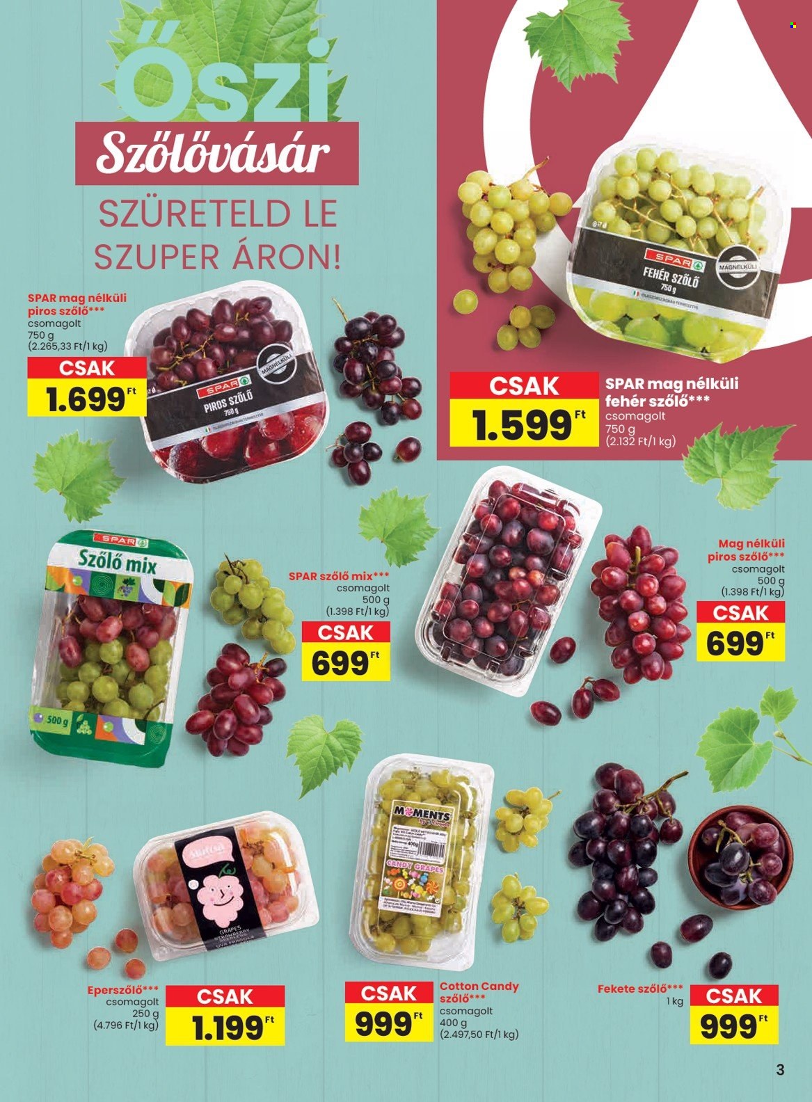 SPAR akciós újságok - 2025.09.11 - 2025.09.17. Oldal 3