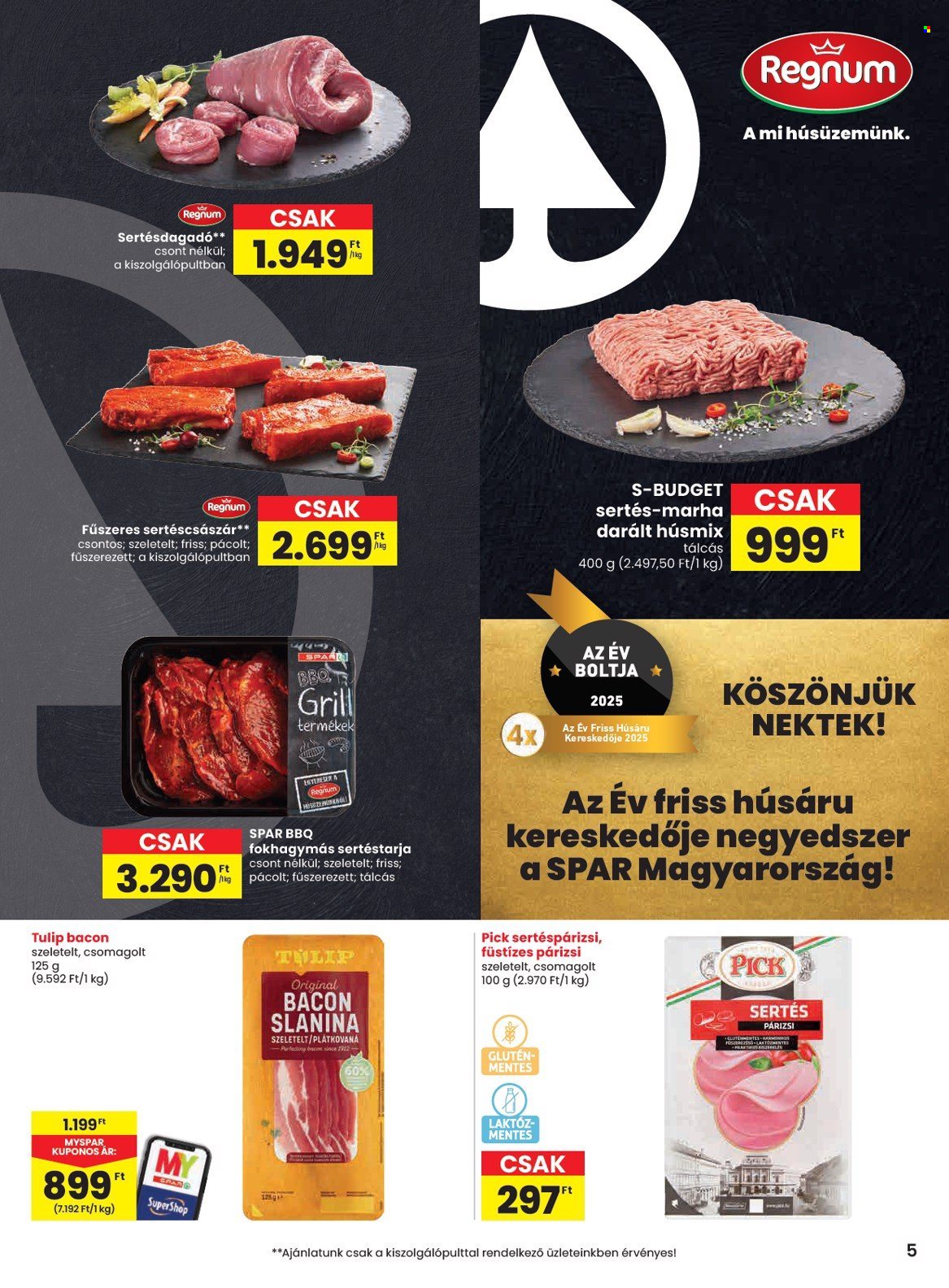 SPAR akciós újságok - 2025.09.11 - 2025.09.17. Oldal 5