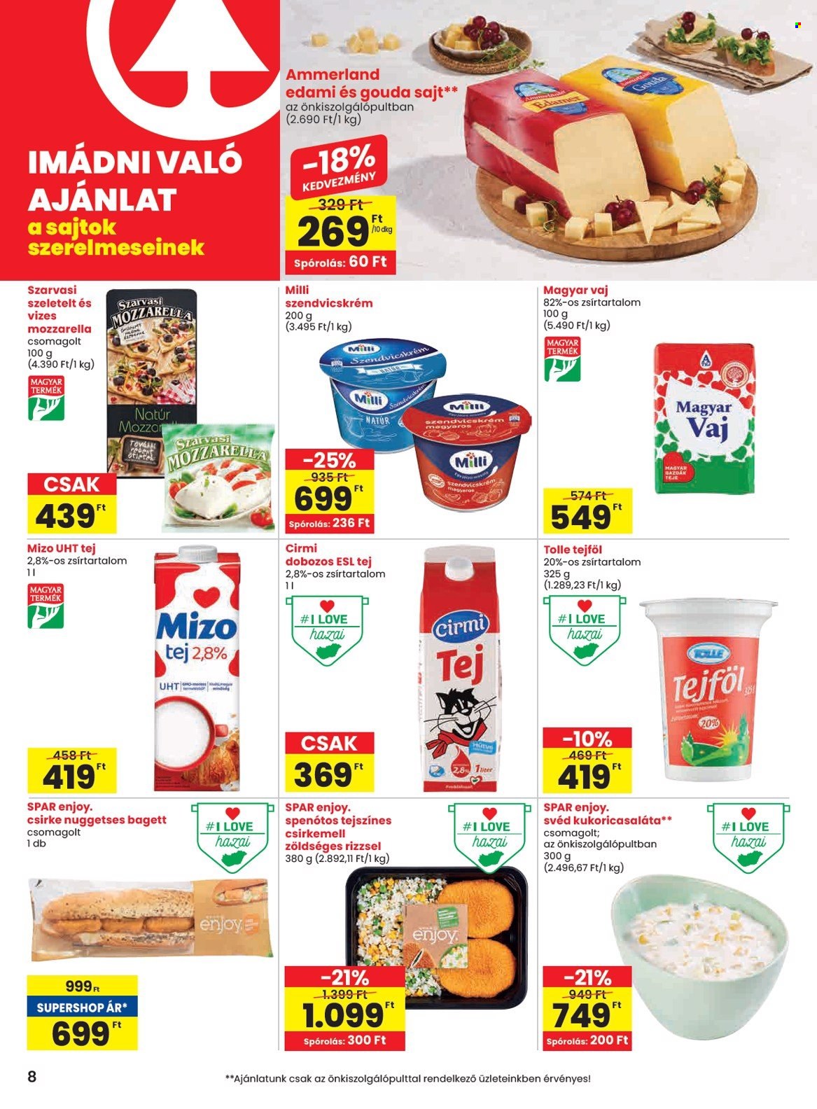 SPAR akciós újságok - 2025.09.11 - 2025.09.17. Oldal 8