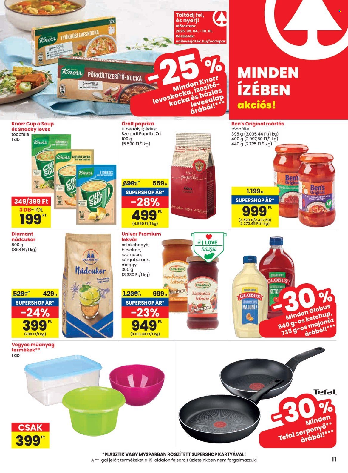 SPAR akciós újságok - 2025.09.11 - 2025.09.17. Oldal 11