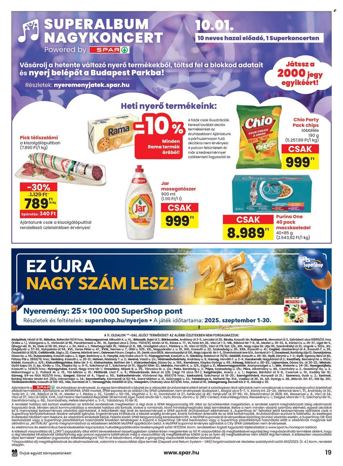 SPAR akciós újságok - 2025.09.11 - 2025.09.17. Oldal 19