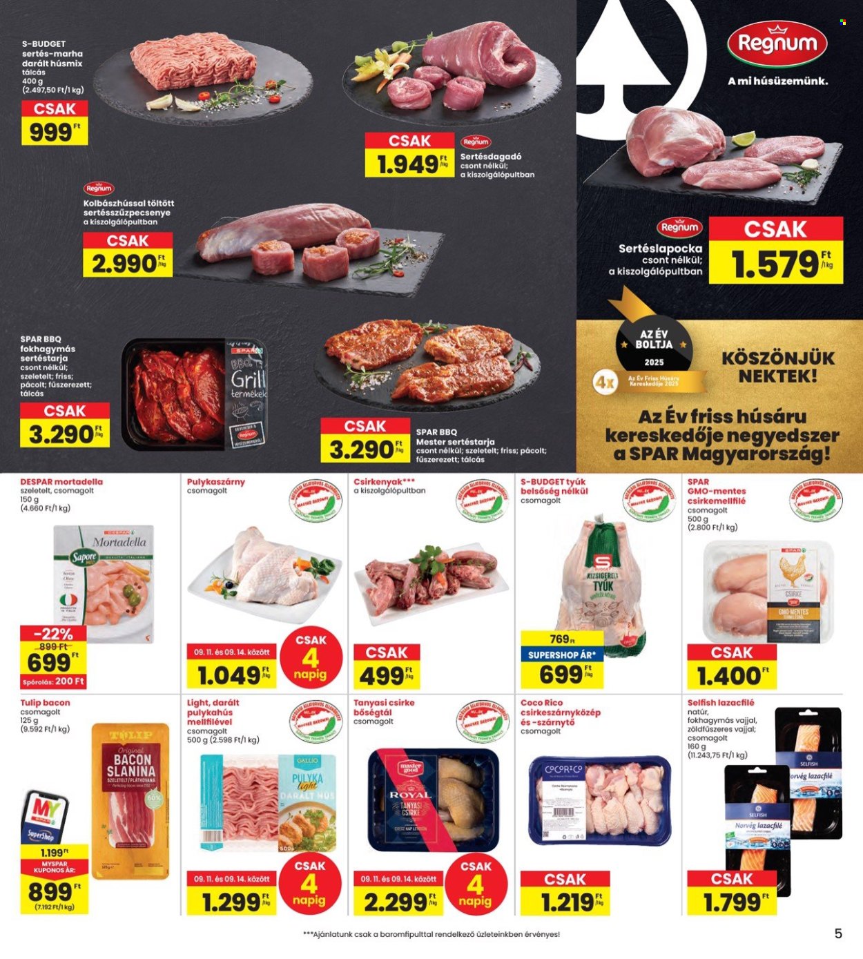 INTERSPAR akciós újságok - 2025.09.11 - 2025.09.17. Oldal 5