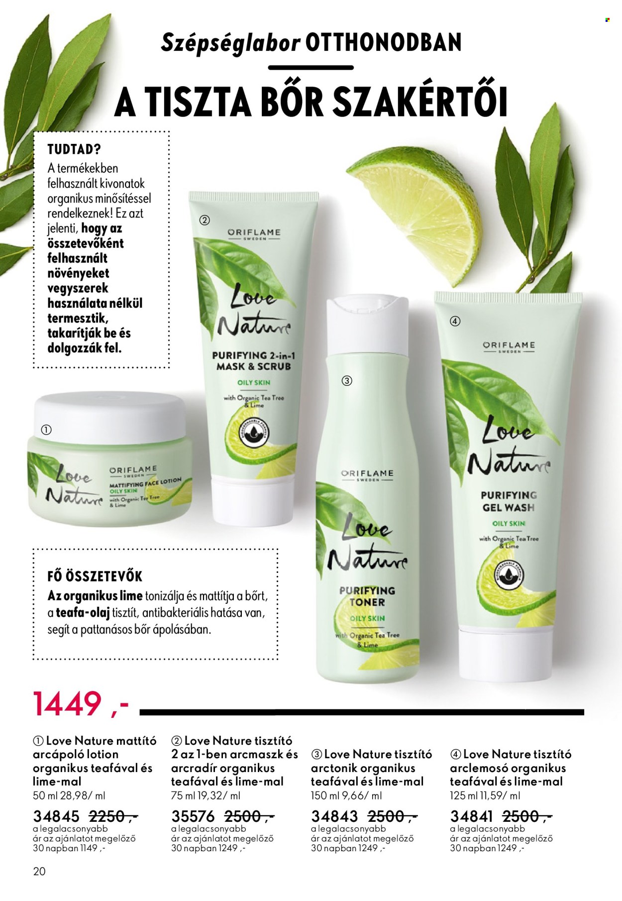 Oriflame akciós újságok - 2025.09.07 - 2025.09.30. Oldal 20