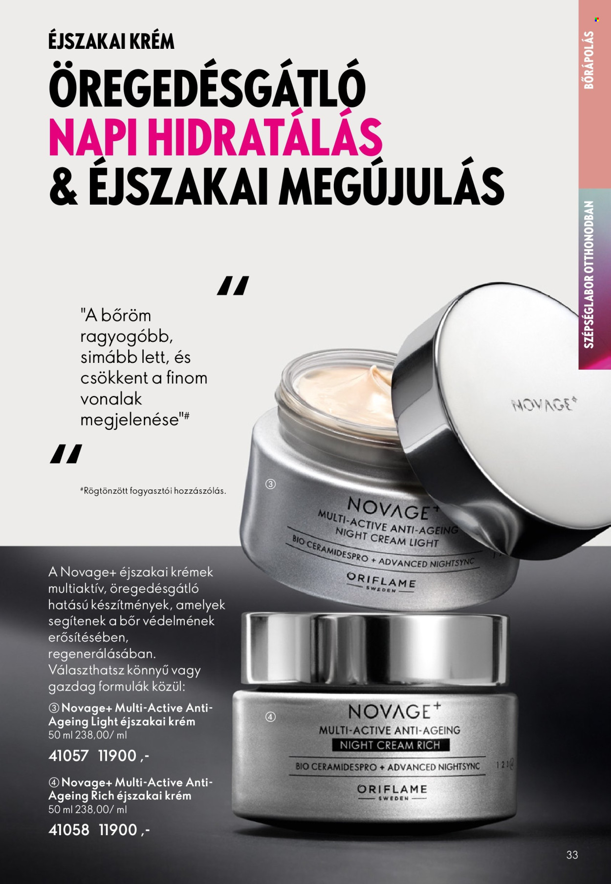 Oriflame akciós újságok - 2025.09.07 - 2025.09.30. Oldal 33
