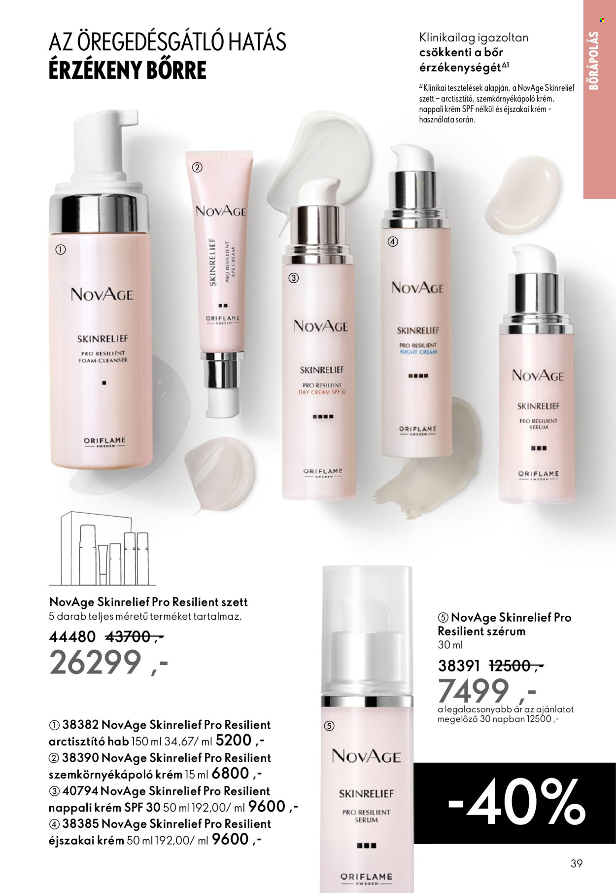 Oriflame akciós újságok - 2025.09.07 - 2025.09.30. Oldal 39