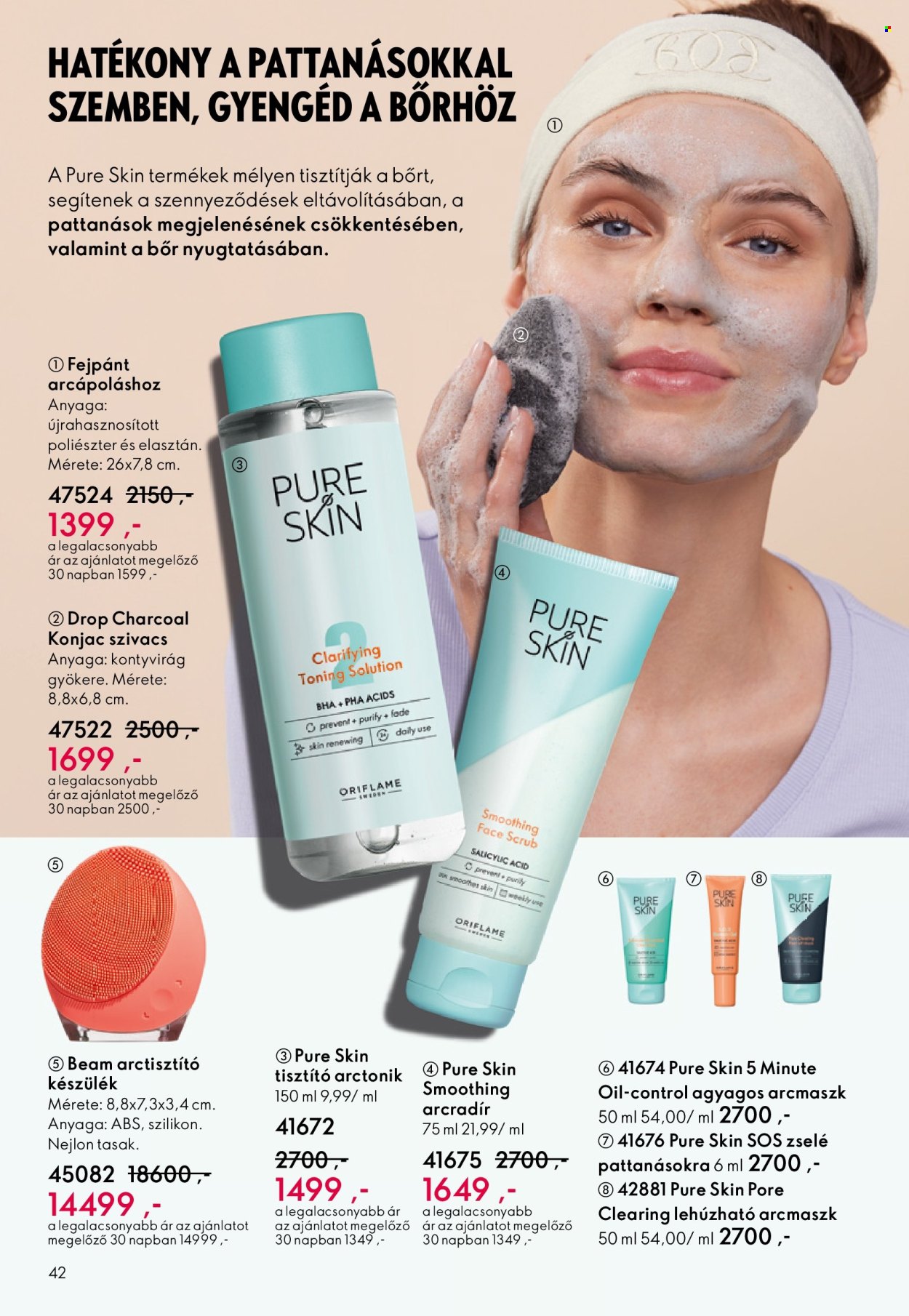 Oriflame akciós újságok - 2025.09.07 - 2025.09.30. Oldal 42