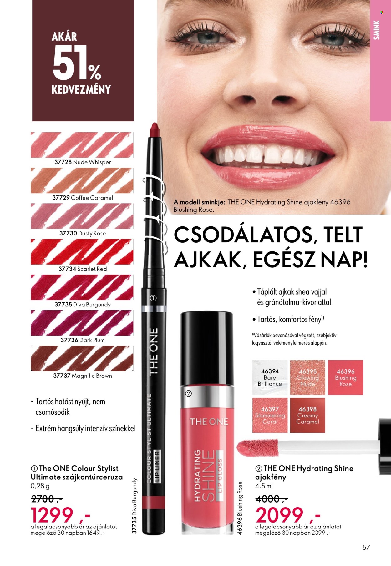Oriflame akciós újságok - 2025.09.07 - 2025.09.30. Oldal 57