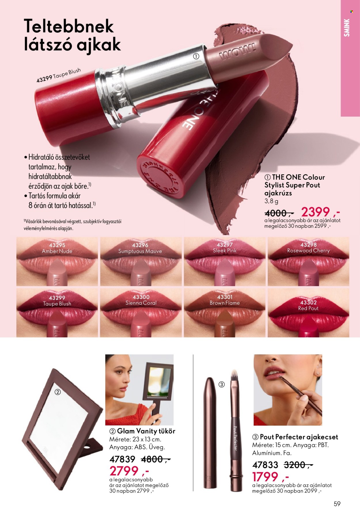 Oriflame akciós újságok - 2025.09.07 - 2025.09.30. Oldal 59