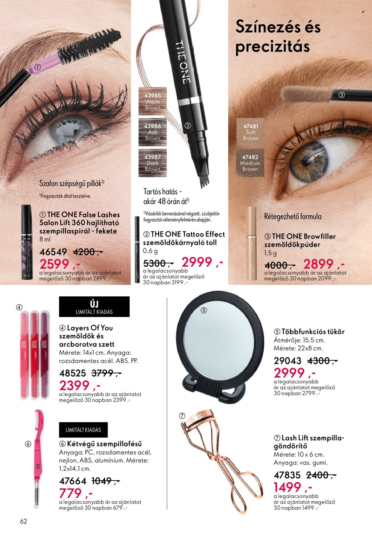 Oriflame akciós újságok - 2025.09.07 - 2025.09.30. Oldal 62