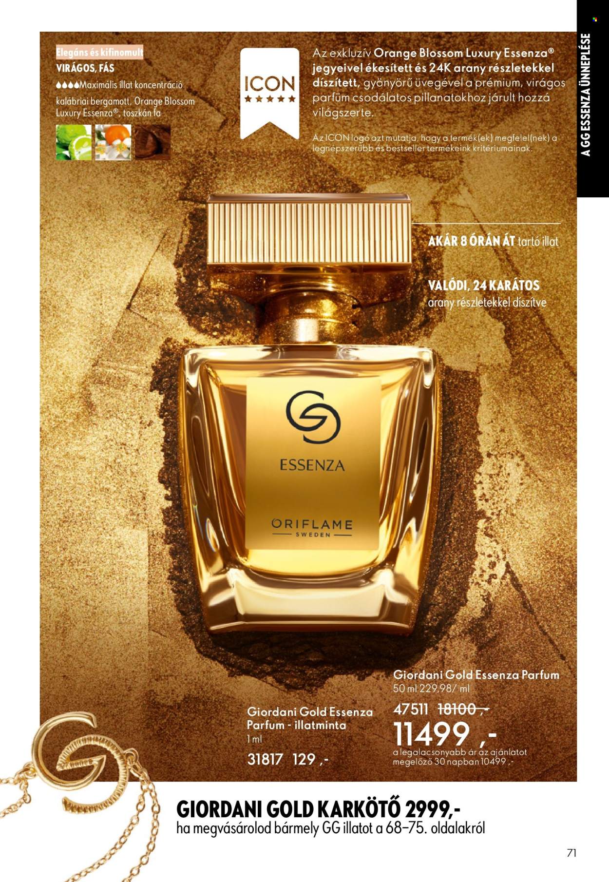 Oriflame akciós újságok - 2025.09.07 - 2025.09.30. Oldal 71