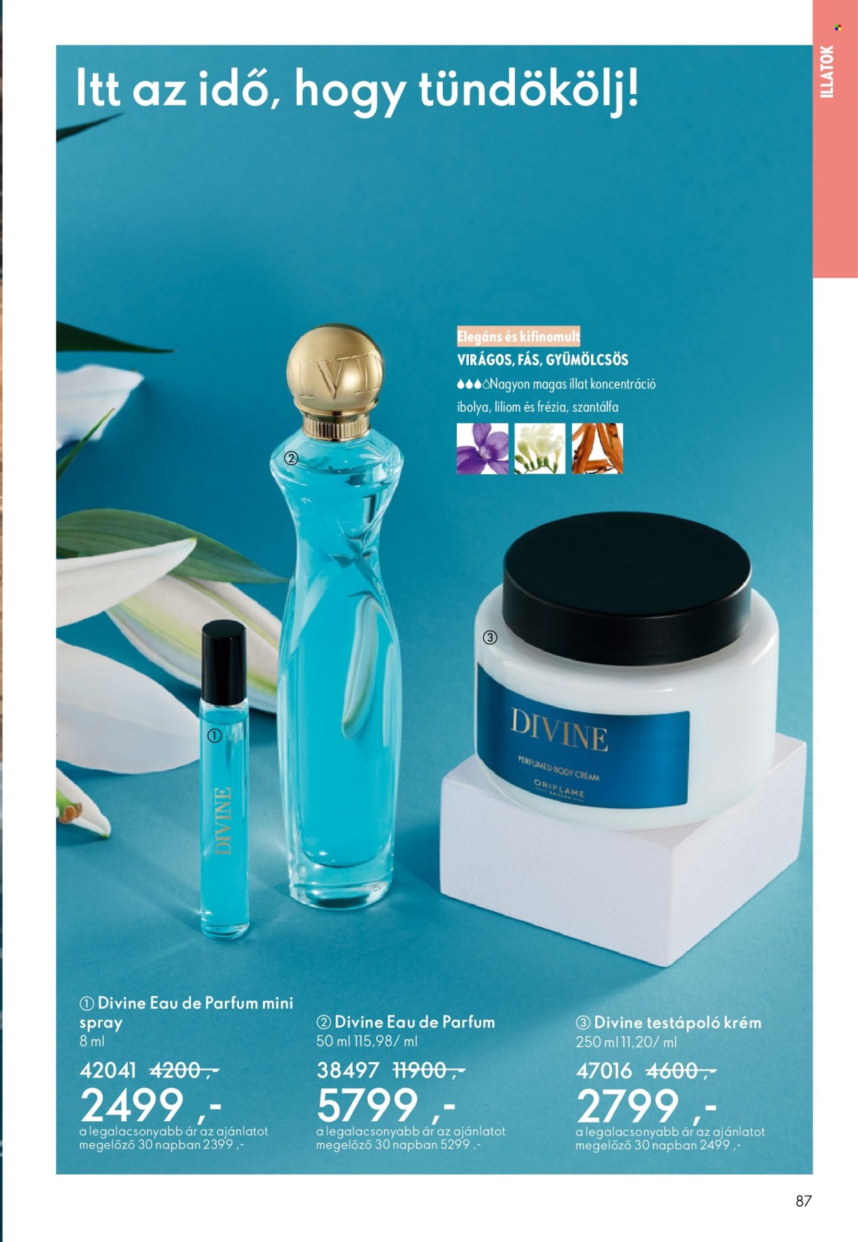 Oriflame akciós újságok - 2025.09.07 - 2025.09.30. Oldal 87