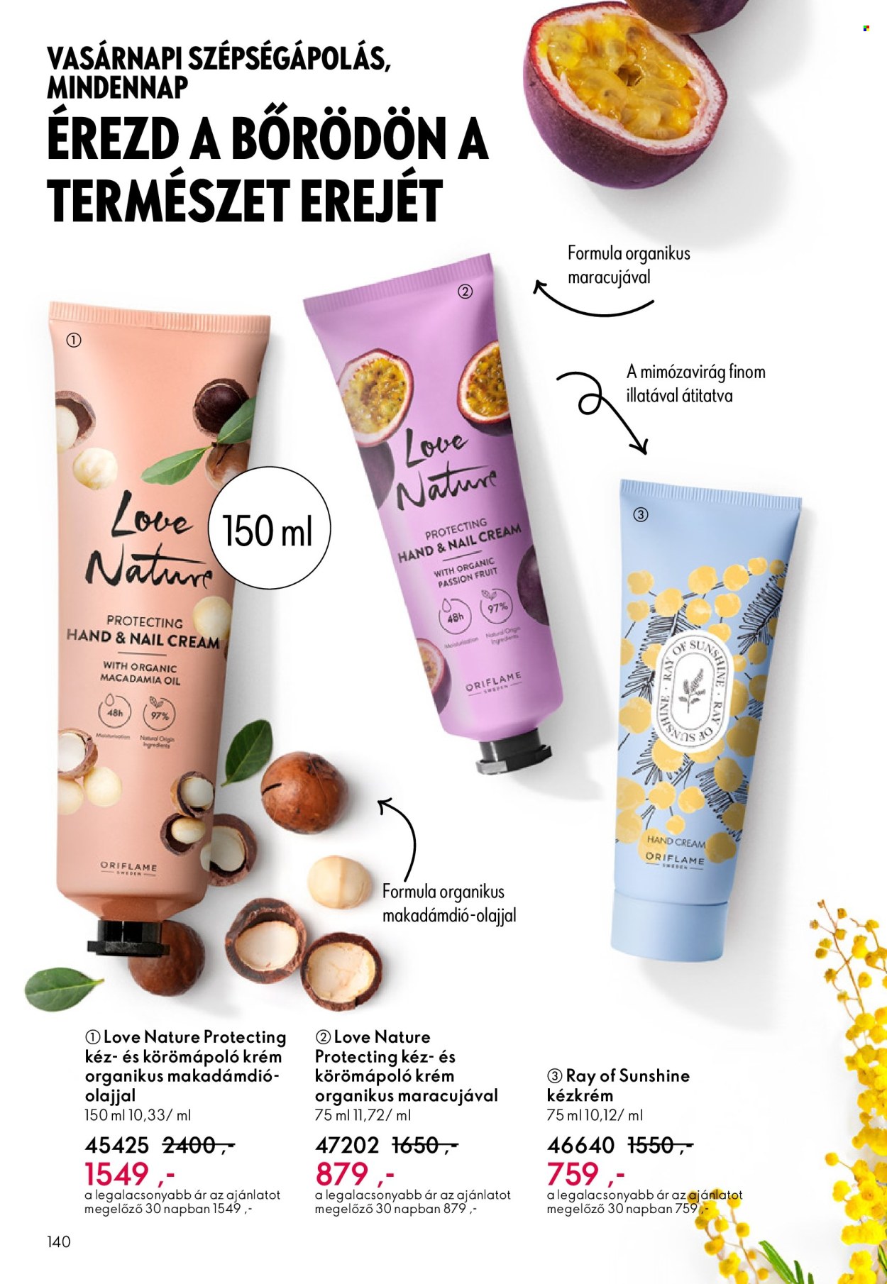 Oriflame akciós újságok - 2025.09.07 - 2025.09.30. Oldal 140