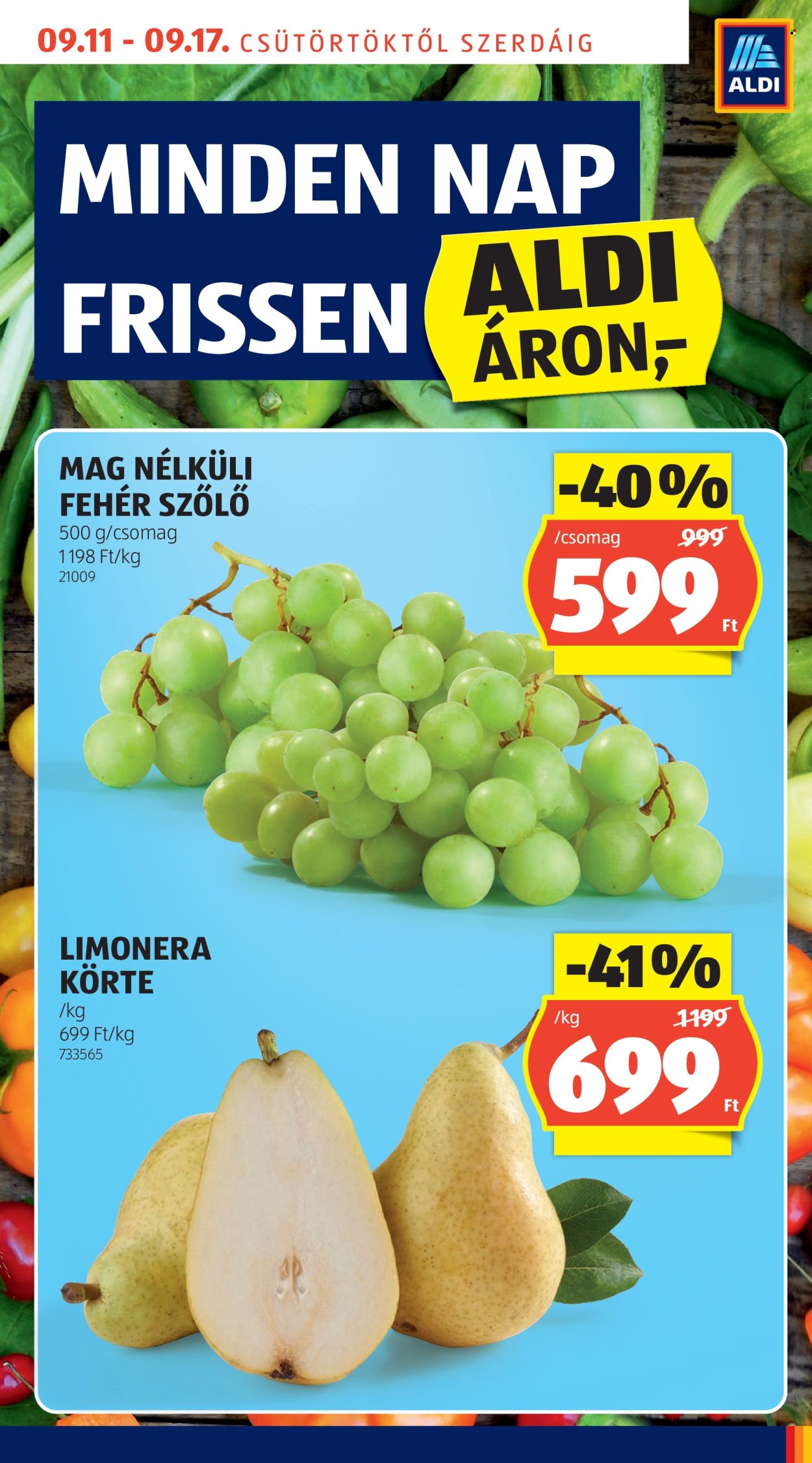 Aldi akciós újságok - 2025.09.11 - 2025.09.17. Oldal 9