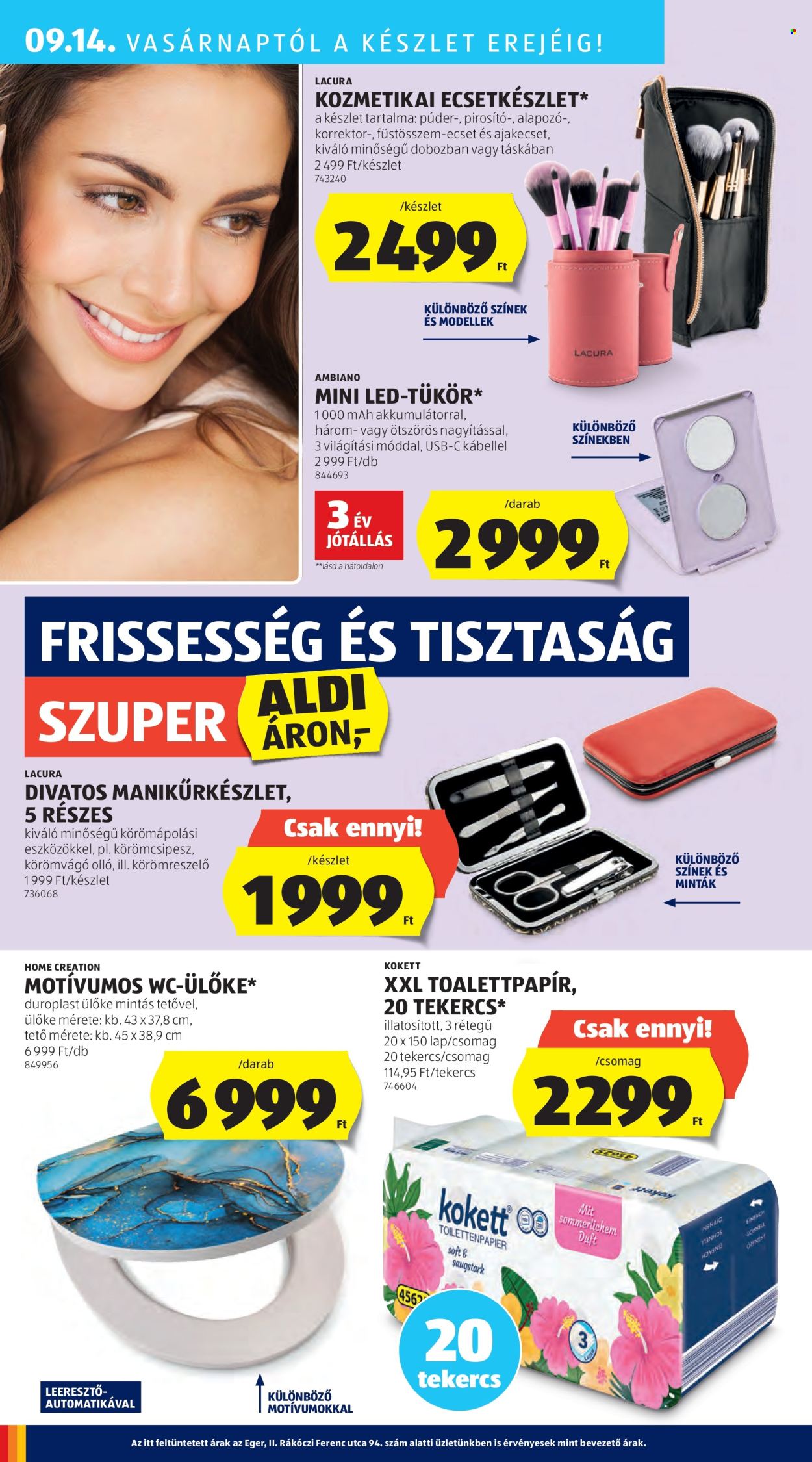 Aldi akciós újságok - 2025.09.11 - 2025.09.17. Oldal 38
