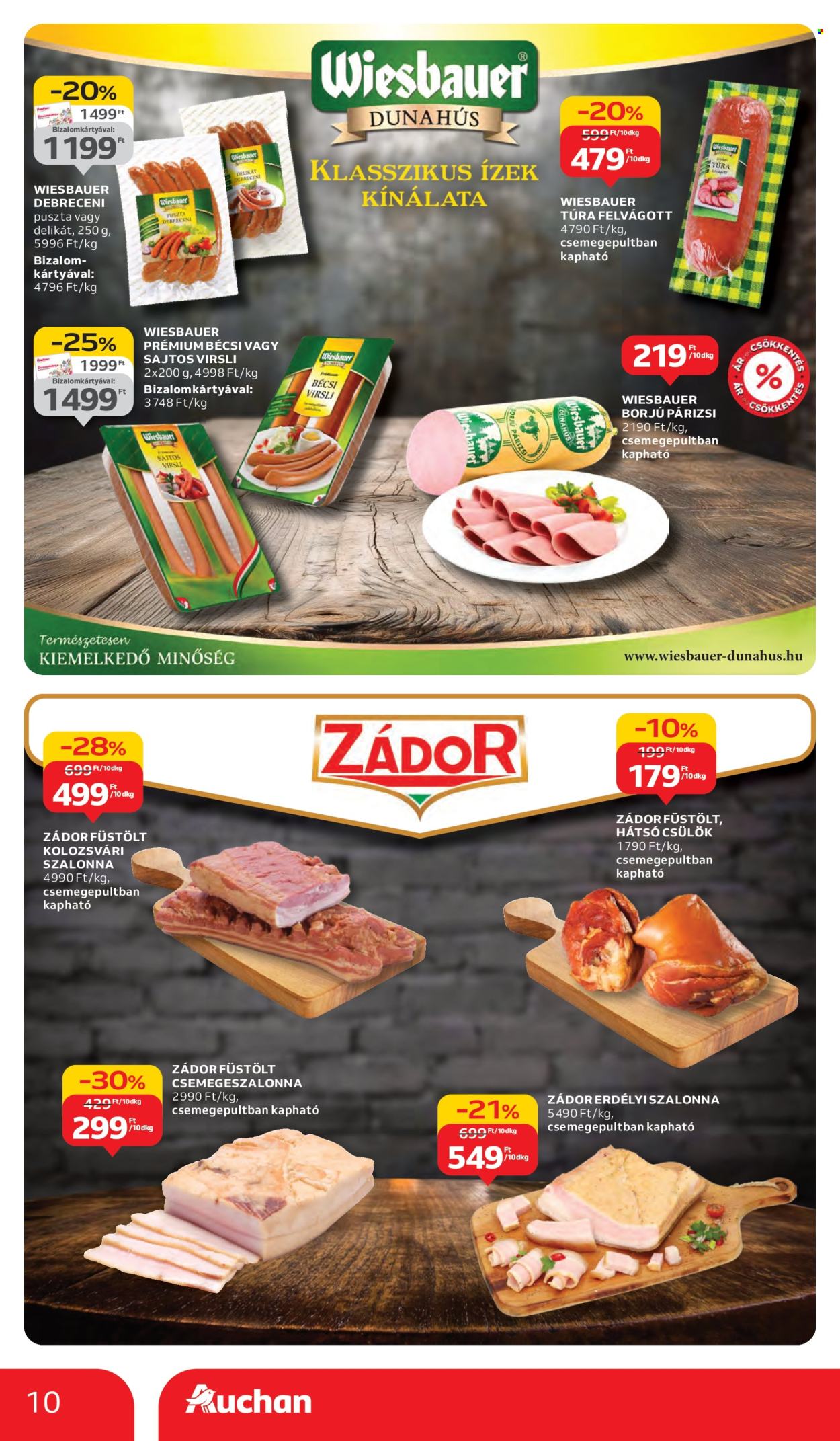 Auchan akciós újságok - 2025.09.11 - 2025.09.17. Oldal 10