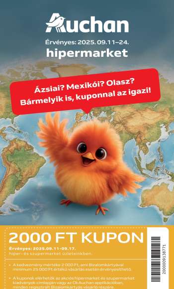 Újság Auchan - 2025.09.11 - 2025.09.24.
