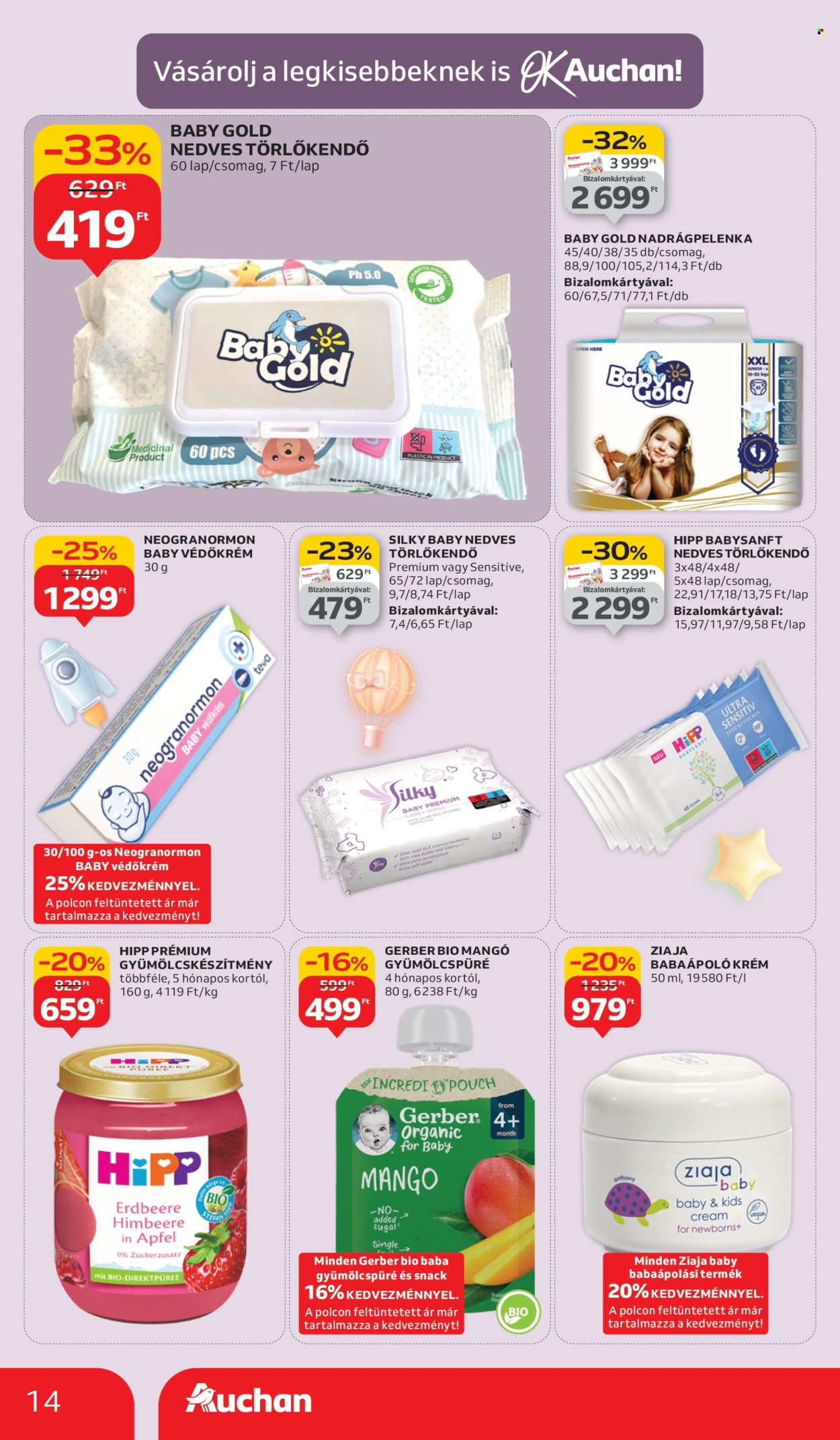 Auchan akciós újságok - 2025.09.11 - 2025.10.01. Oldal 14