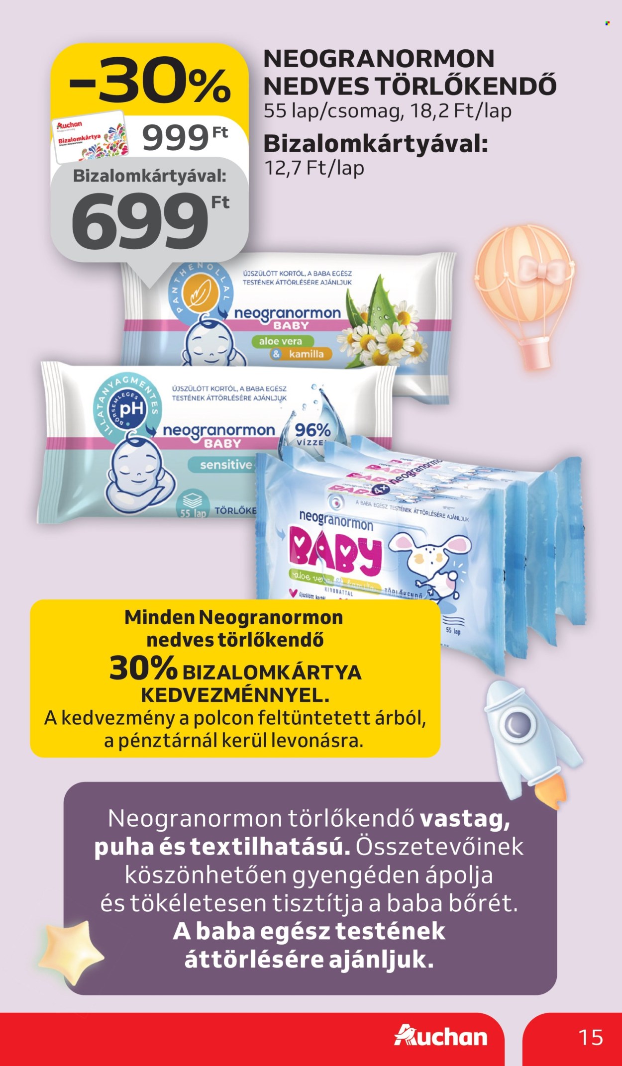 Auchan akciós újságok - 2025.09.11 - 2025.10.01. Oldal 15