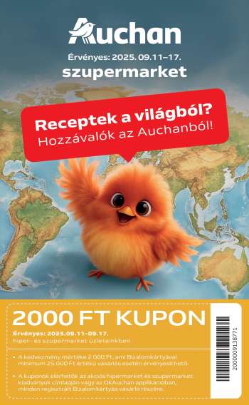 Újság Auchan - 2025.09.11 - 2025.09.17.