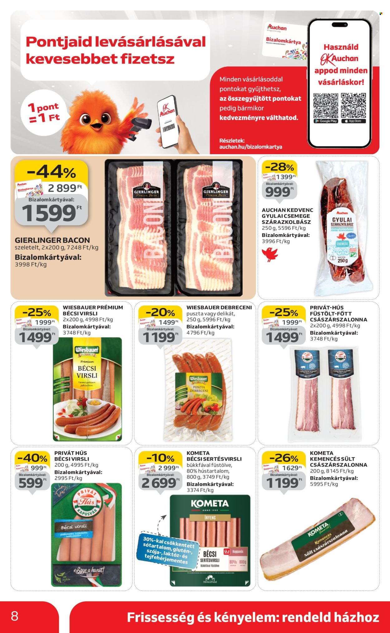Auchan akciós újságok - 2025.09.11 - 2025.09.17. Oldal 8