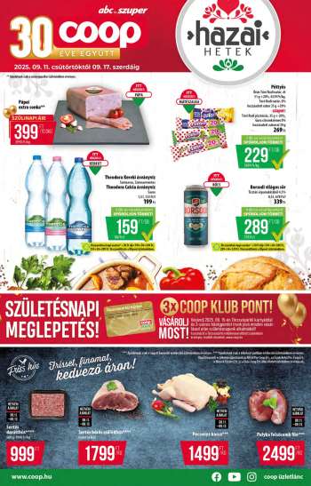 Újság Coop - 2025.09.11 - 2025.09.17.