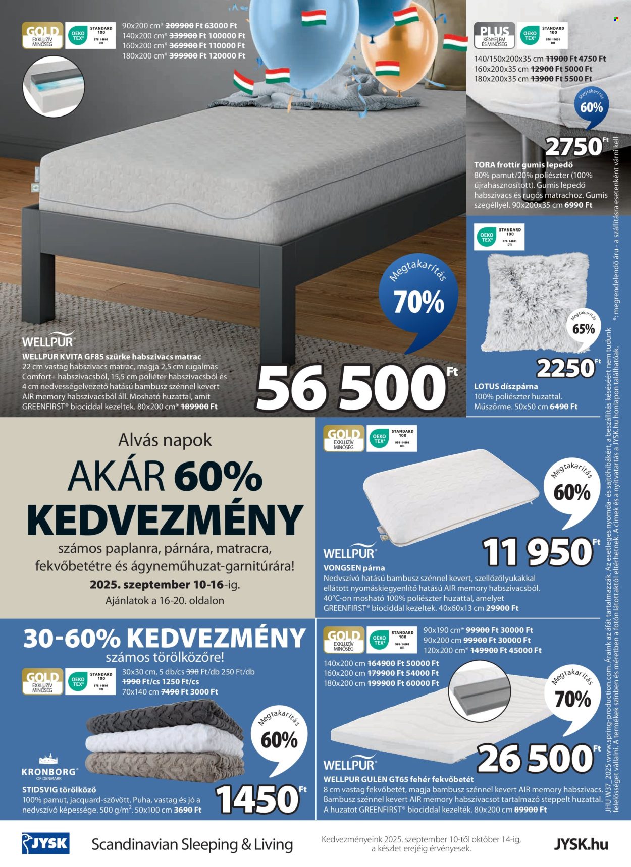 JYSK akciós újságok - 2025.09.10 - 2025.10.14. Oldal 25