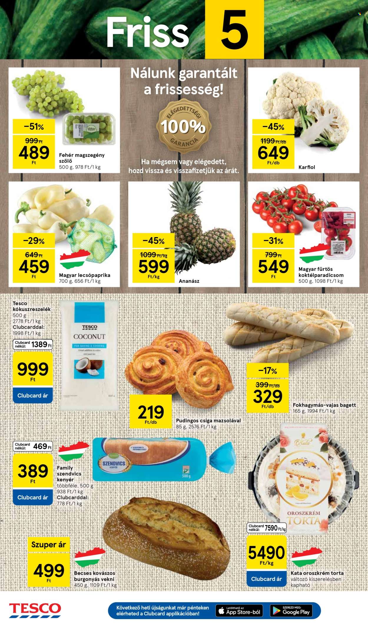 TESCO akciós újságok - 2025.09.18 - 2025.09.24. Oldal 2