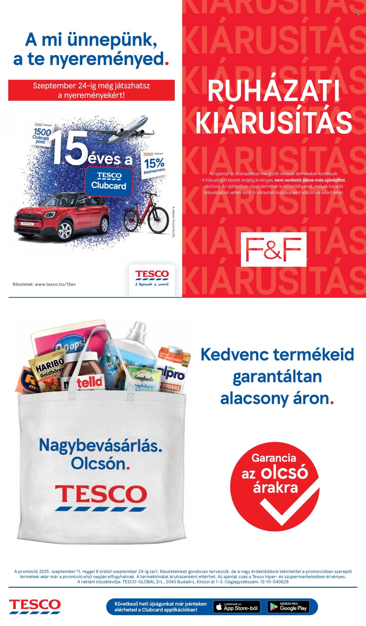 TESCO akciós újságok - 2025.09.18 - 2025.09.24. Oldal 16