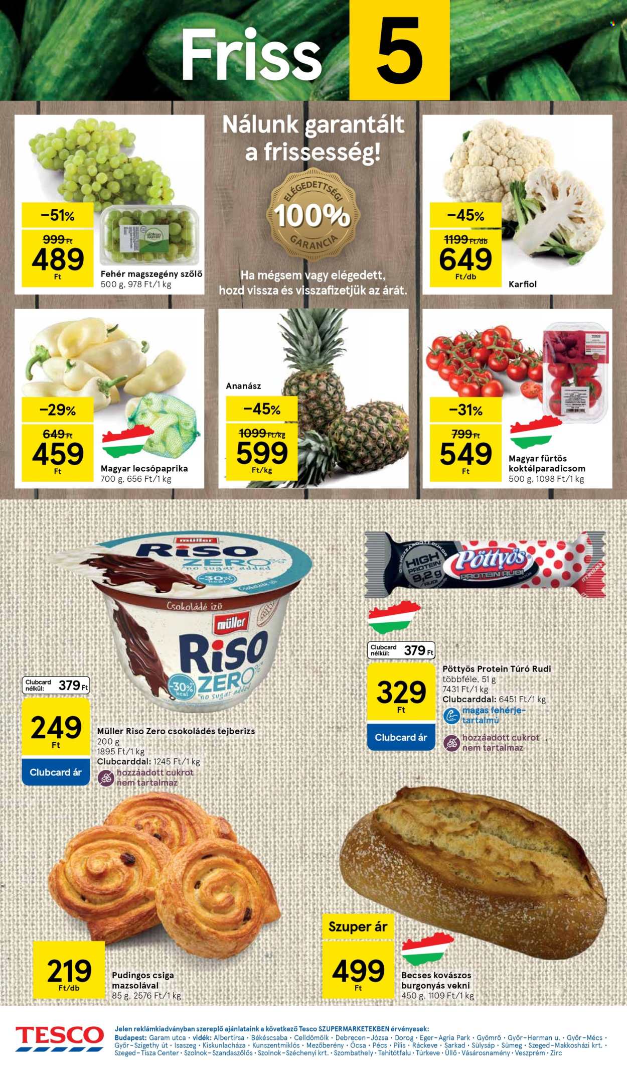 TESCO akciós újságok - 2025.09.18 - 2025.09.24. Oldal 2