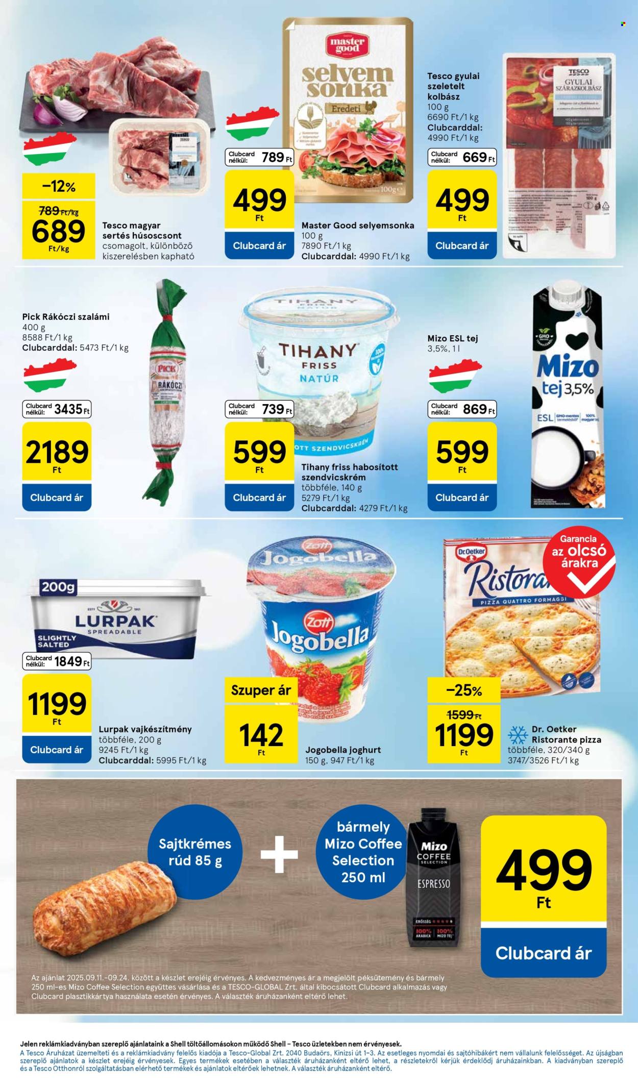 TESCO akciós újságok - 2025.09.18 - 2025.09.24. Oldal 3