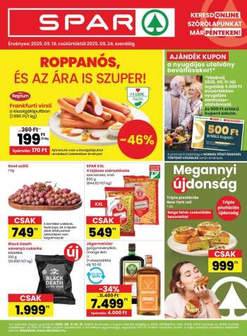 Újság SPAR - 2025.09.18 - 2025.09.24.