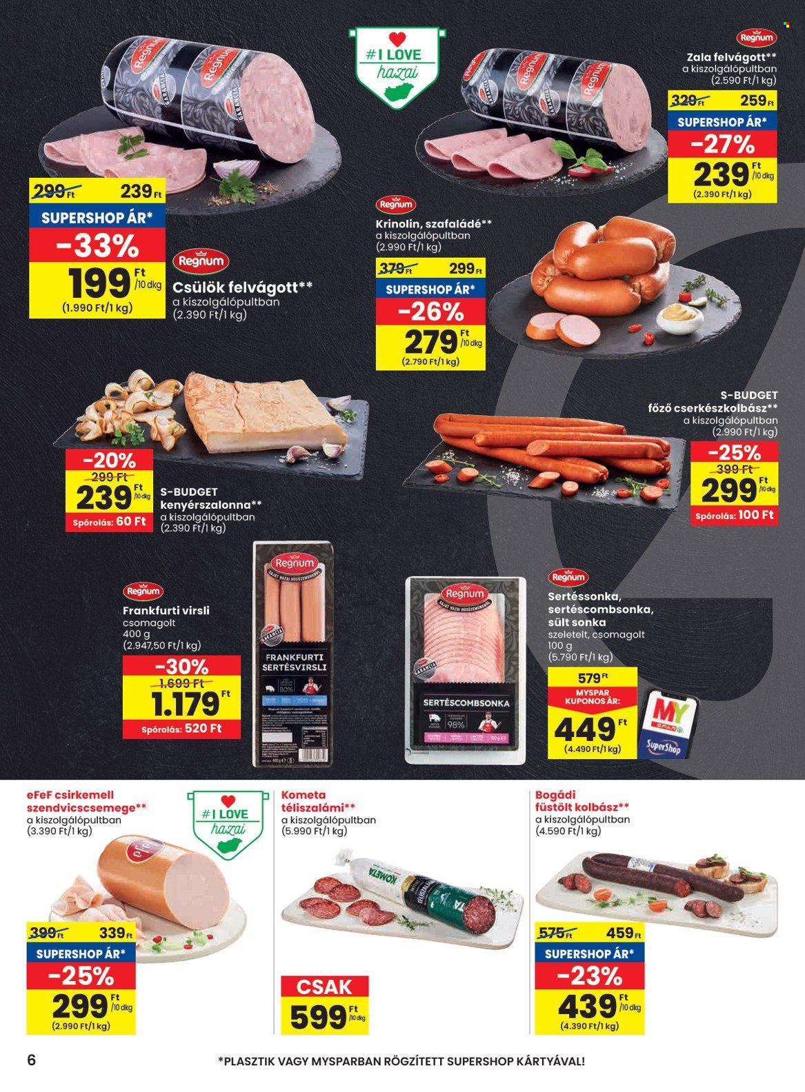 SPAR akciós újságok - 2025.09.18 - 2025.09.24. Oldal 6