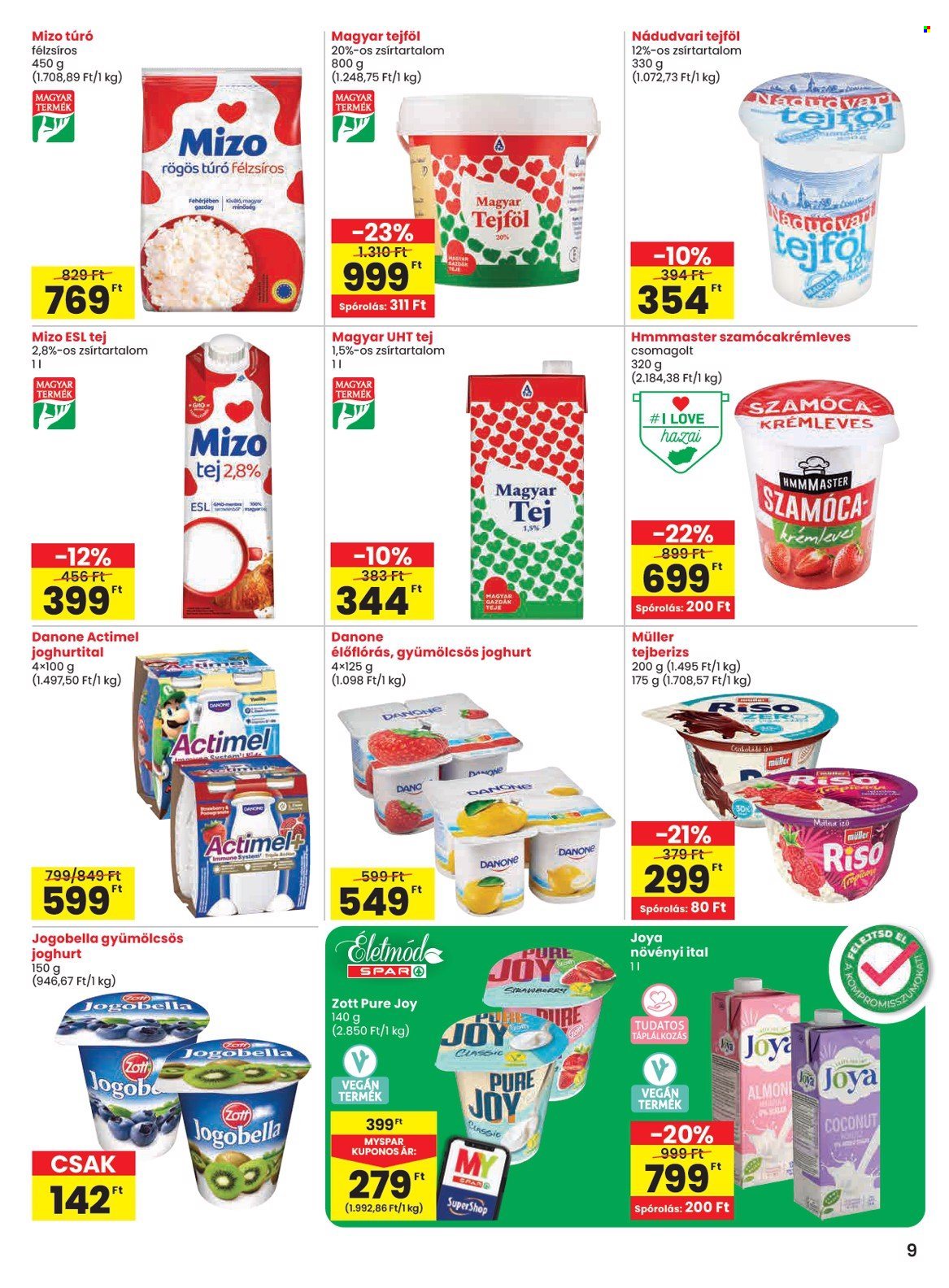 SPAR akciós újságok - 2025.09.18 - 2025.09.24. Oldal 9
