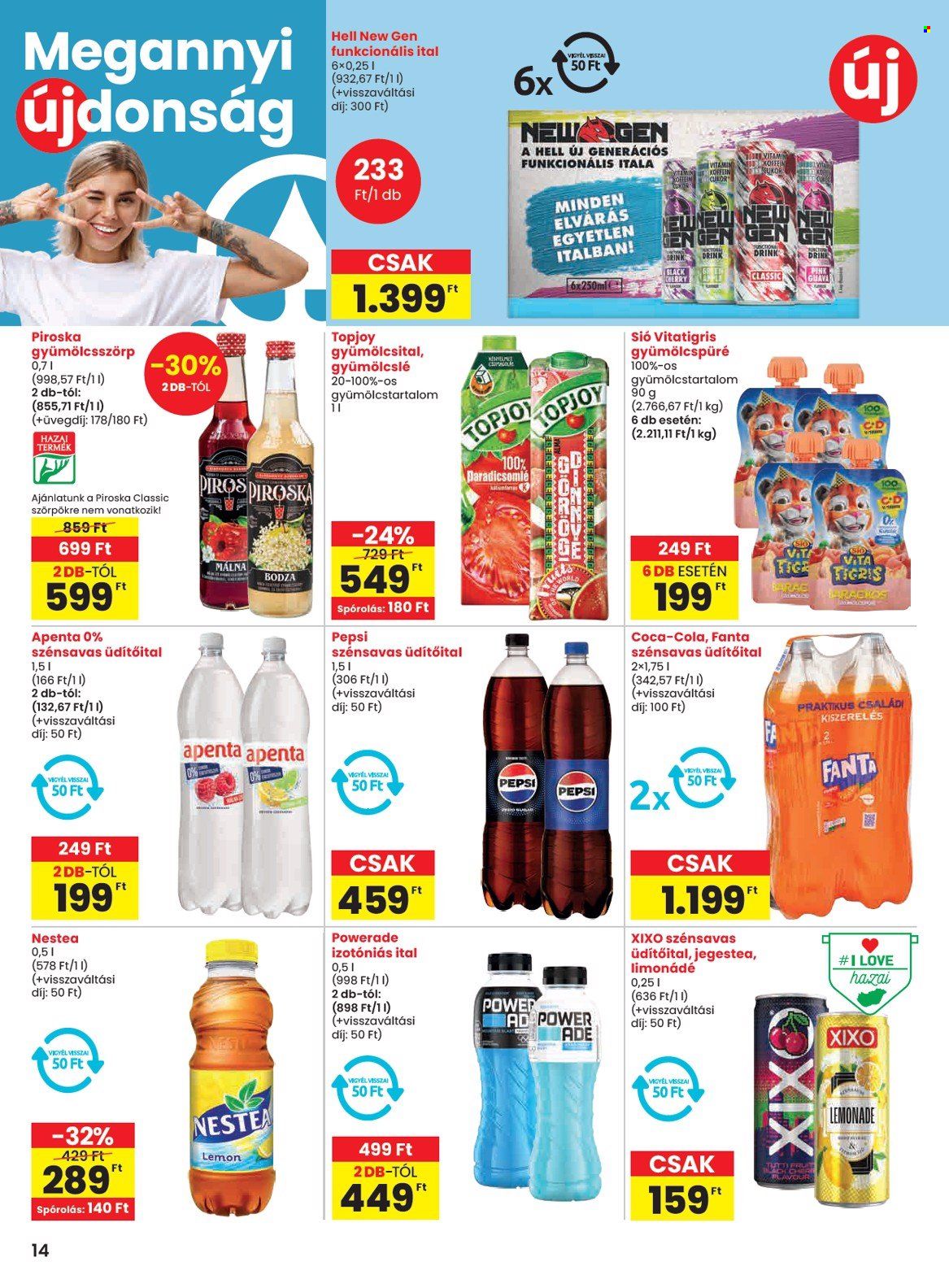 SPAR akciós újságok - 2025.09.18 - 2025.09.24. Oldal 14