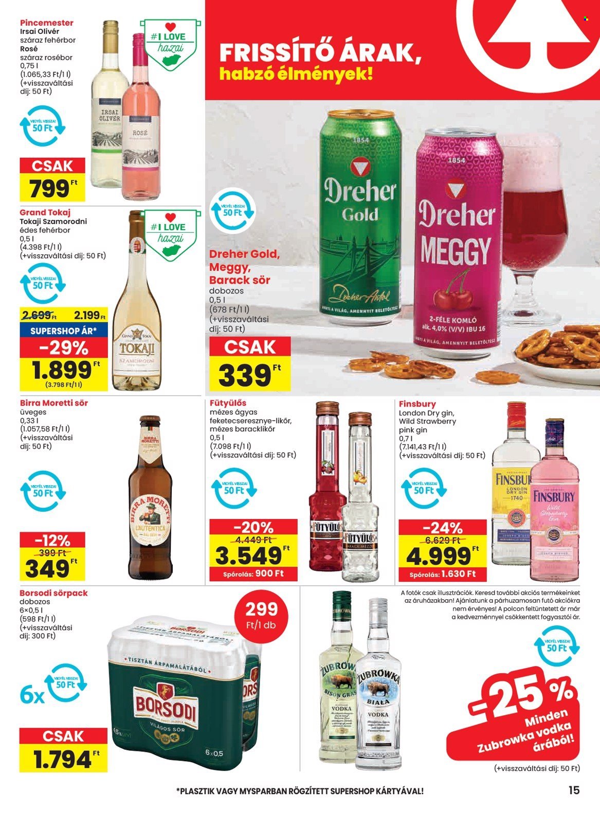 SPAR akciós újságok - 2025.09.18 - 2025.09.24. Oldal 15