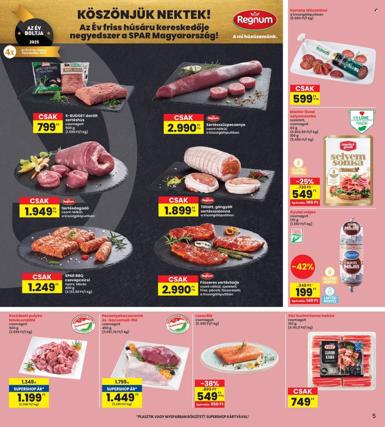 INTERSPAR akciós újságok - 2025.09.18 - 2025.09.24. Oldal 5